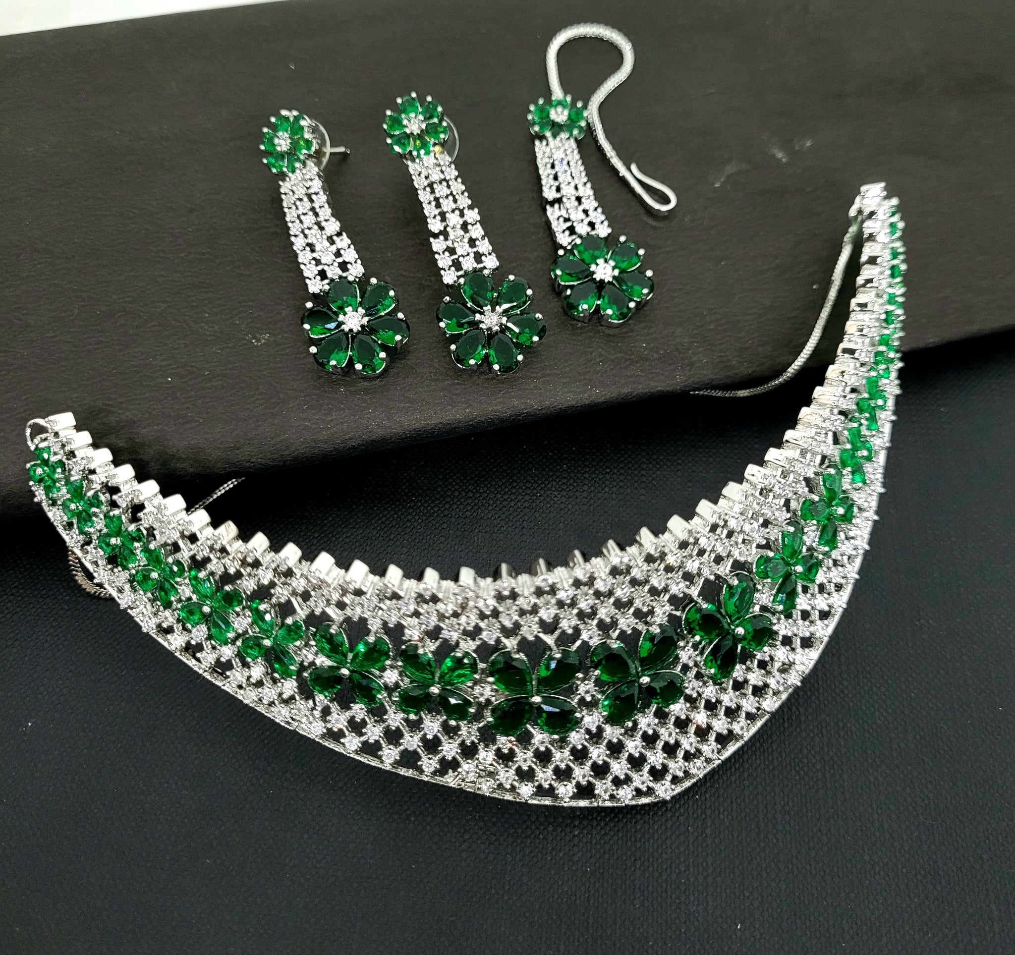 Dainty Emerald Pendant, Created Emerald, Small Round Pendant, Small Em –  Adina Stone Jewelry